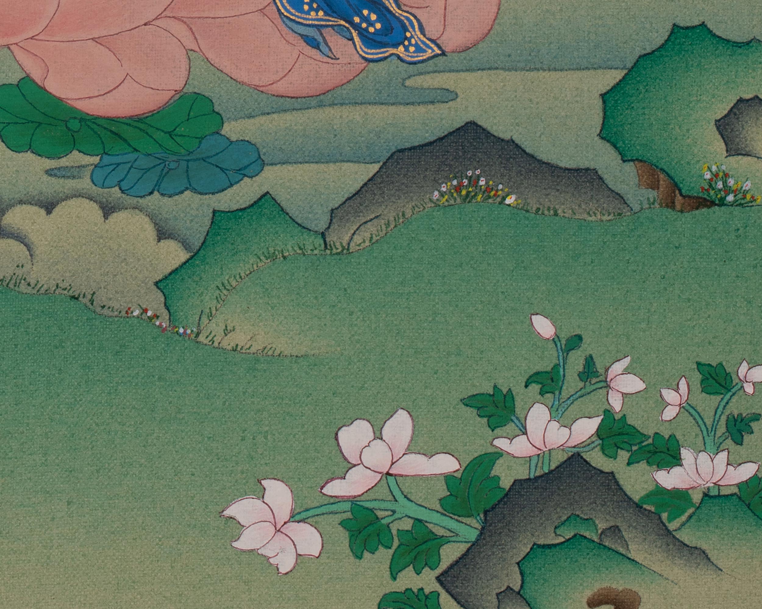 Amitayus Buddha Tibetan Art | Symbolizing Longevity and Wisdom | Infinite Life