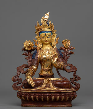White Tara Sculpture