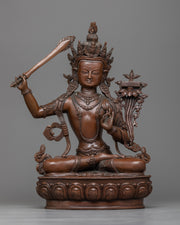 bodhisattva-manjushree-sculpture
