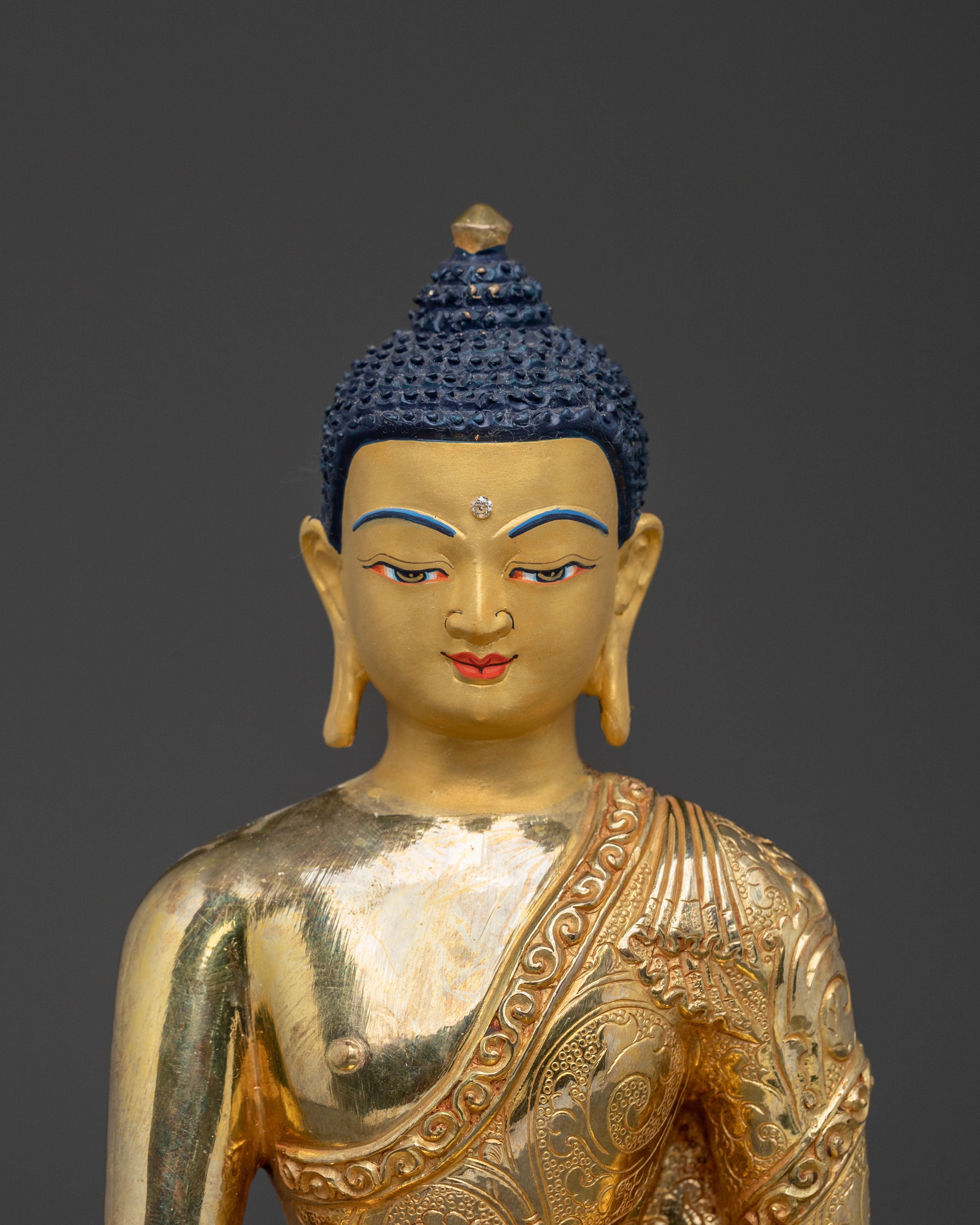 Historical Shakyamuni Buddha Statue | Gautama Buddha Meditation Sculpture