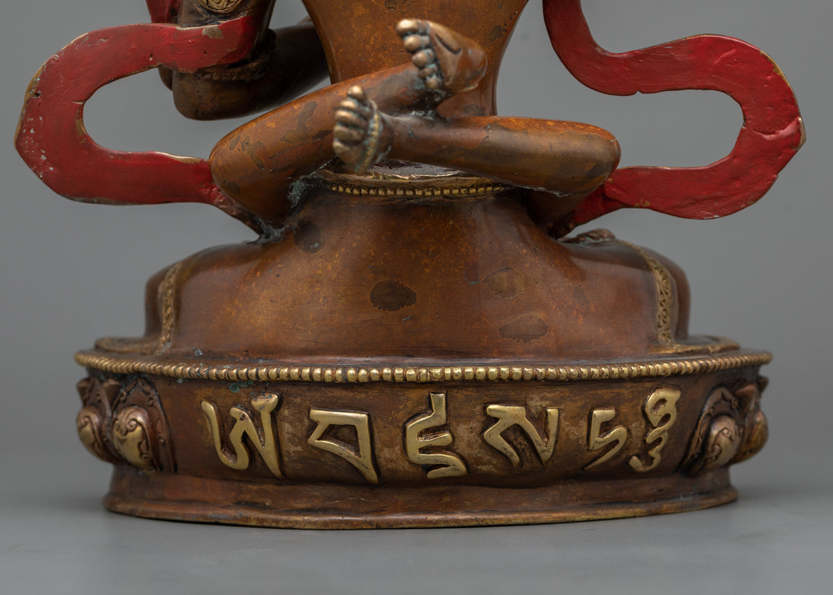 Manjushri with Consort Statue | Journey into Profound Insight