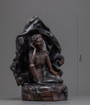 Jetsun Milarepa Sculpture | Finely Hand Carved Statue
