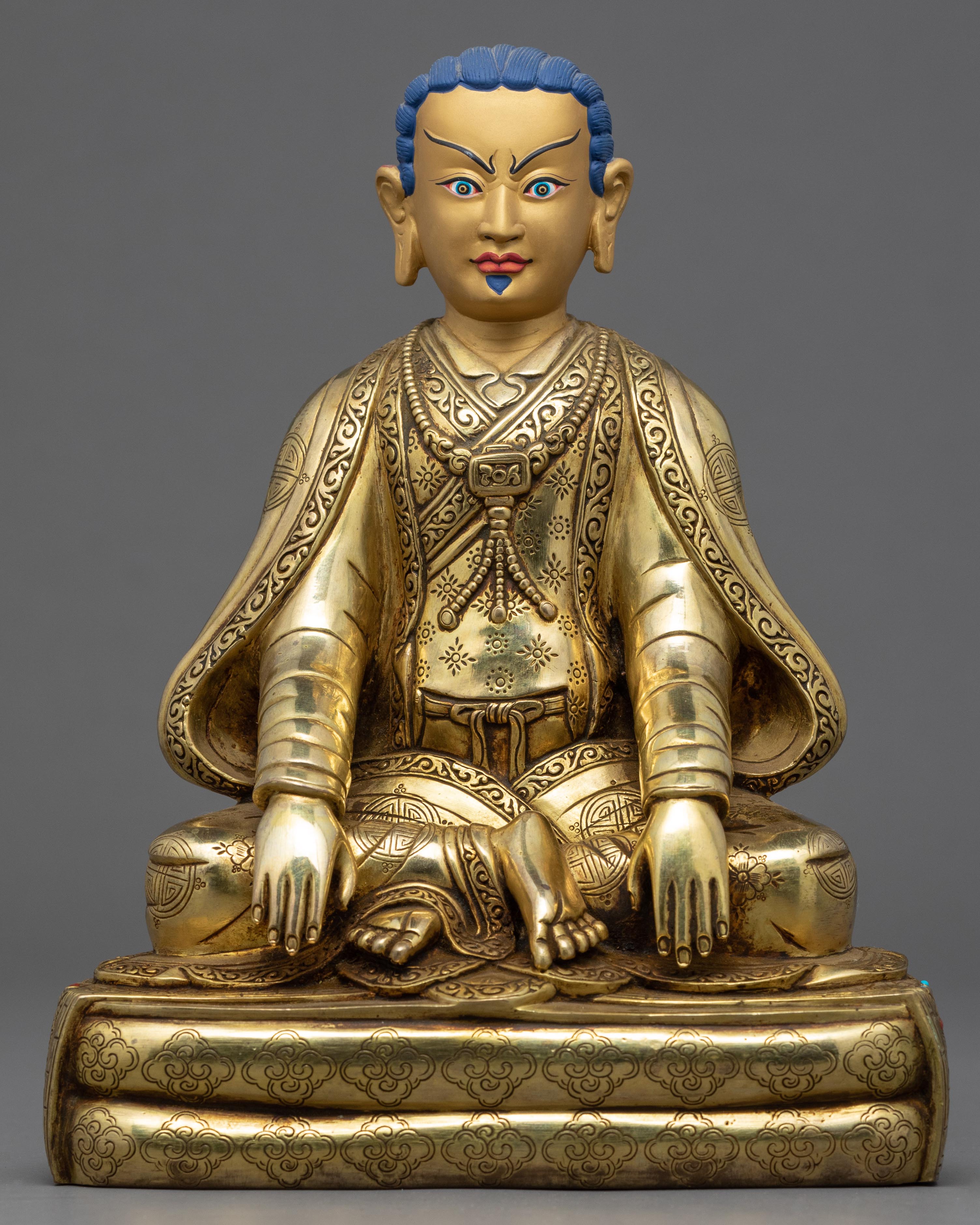 Marpha Statue | Traditional Buddhist Master Art – Evamratna