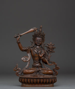 Manjushri Artwork - Embodiment of Divine Wisdom