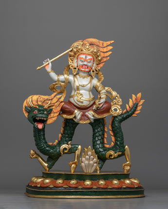 white-dzambhala-colored-sculpture