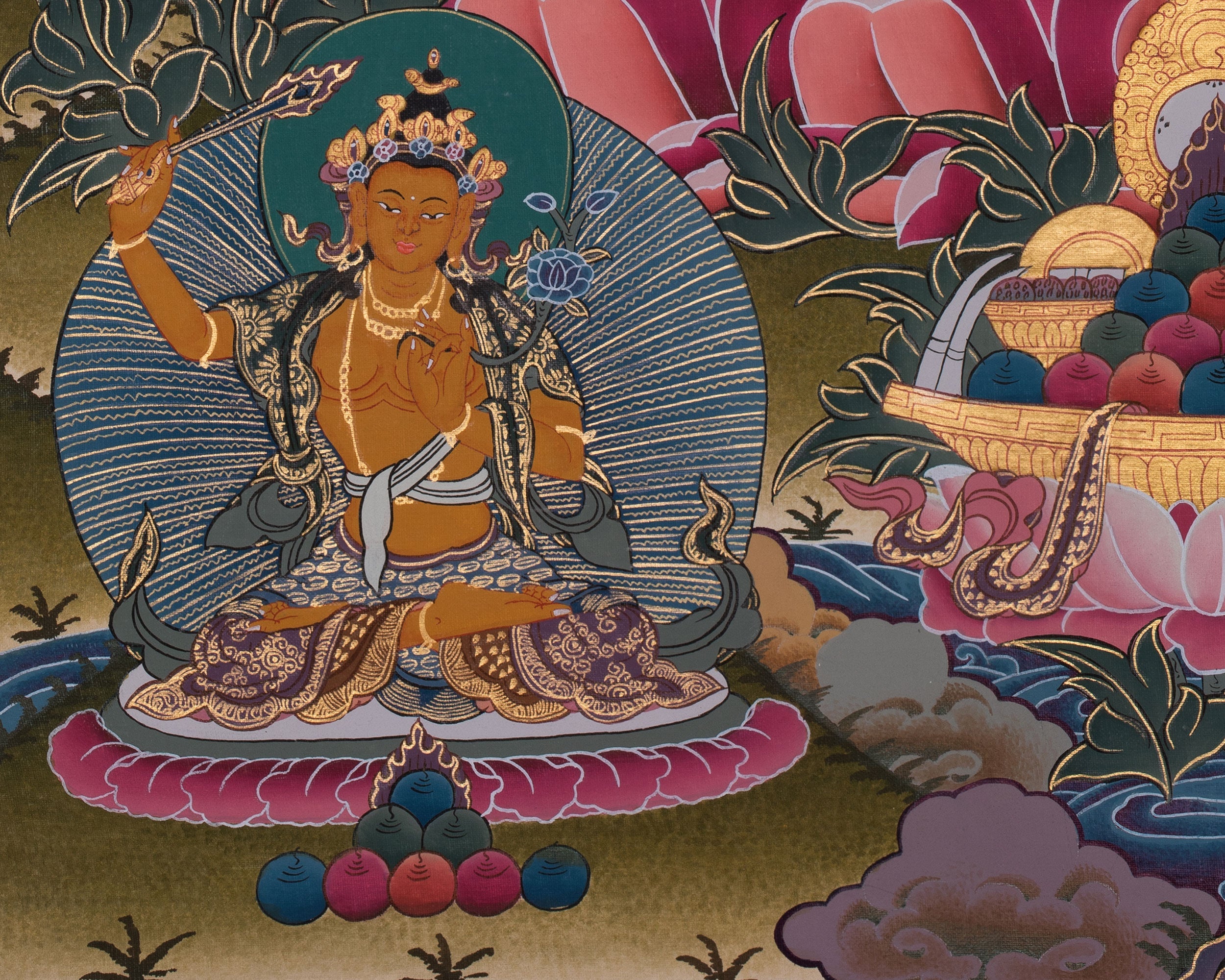 Chenrezig Artwork | Divine Representation of Compassion and Peace