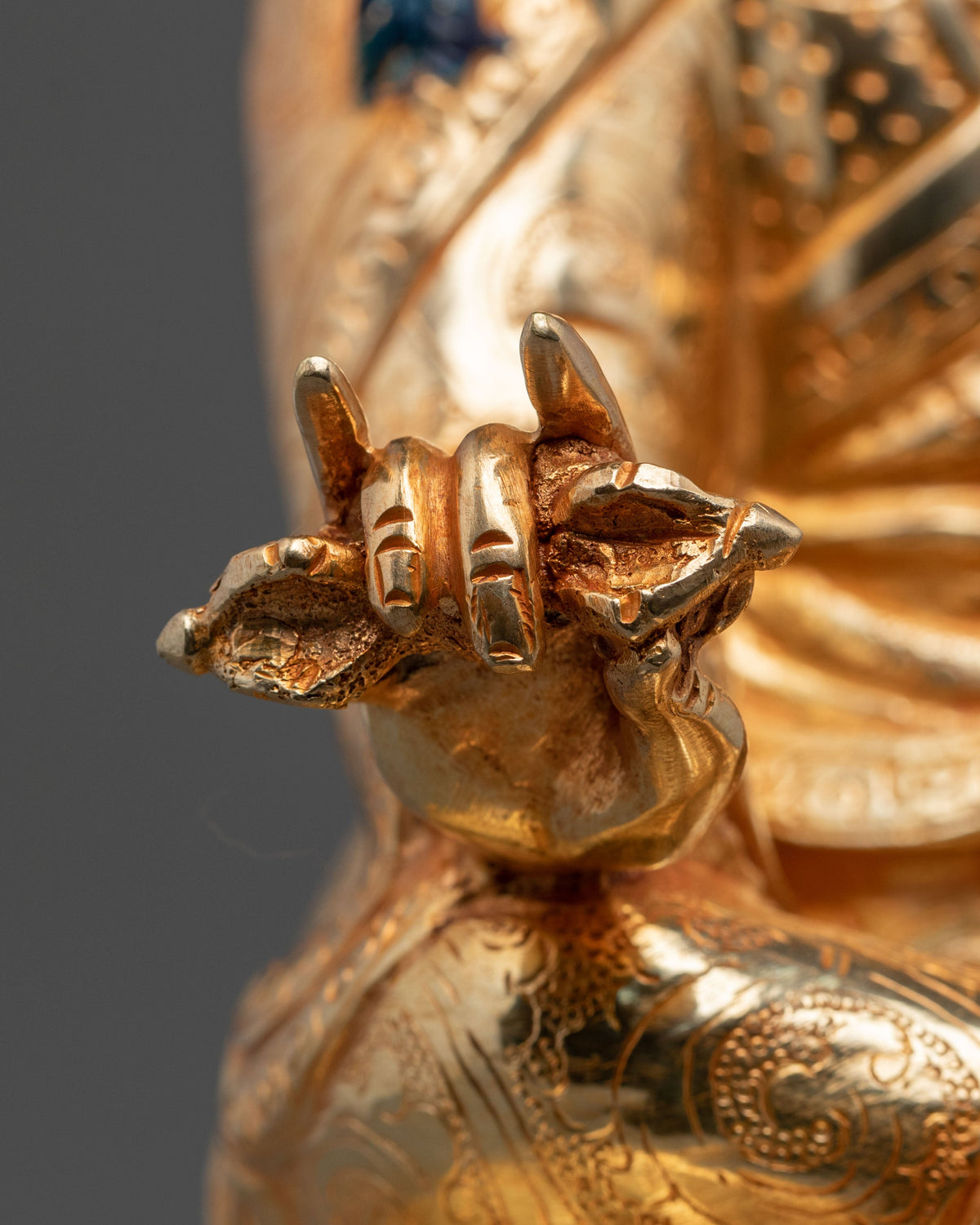 Guru Rinpoche Sacred Figurine | Embodiment of Vajrayana Wisdom