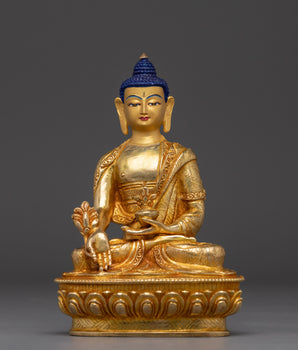 Himalayan Medicine Buddha Decor Statue