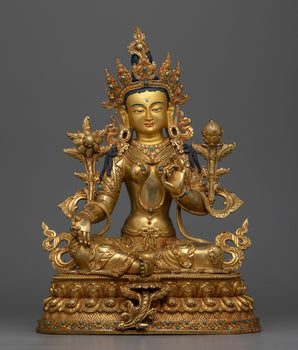 shri-beautiful-green-tara