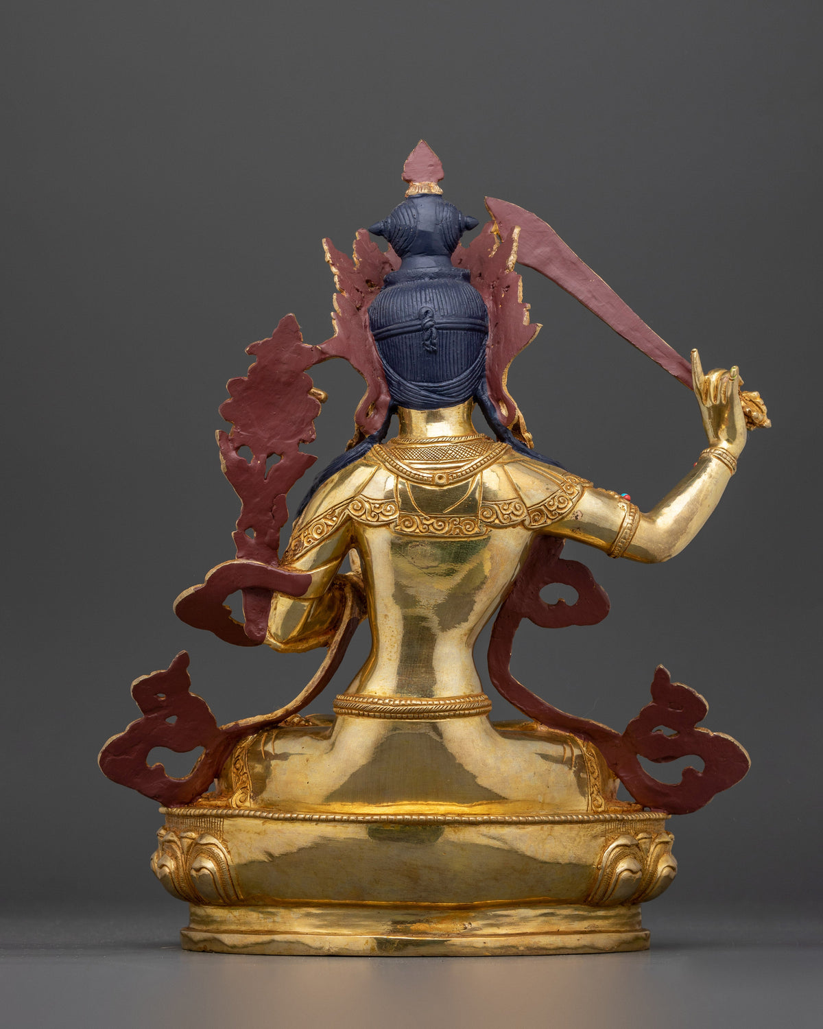 The Bodhisattva of Wisdom Manjushree | Hand-crafted Nepalese Artwork