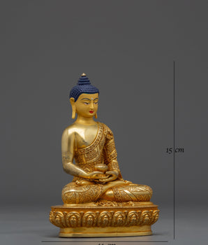 Infinite Light Golden Buddha Amitabha Artwork