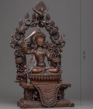 Bodhisattva Manjushri Art | Traditionally Crafted Statue