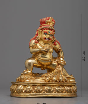 Asian Arts and Crafts | Usher in Prosperity with our Black Dzambhala Sculpture