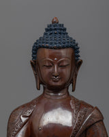 Medicine Buddha Copper Statue