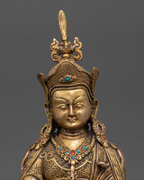 Asian-Made Guru Rinpoche Statue