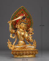 Manjushri Deity for Wisdom & Meditation