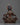 Oxidized Copper Buddhist Statue