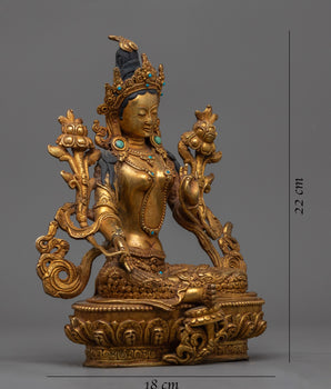 goddess-green-tara-sculpture