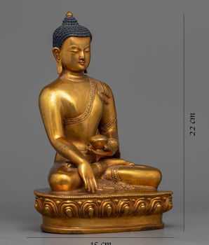 Shakyamuni Buddha Rupa | Traditional Himalayan Nepali Art