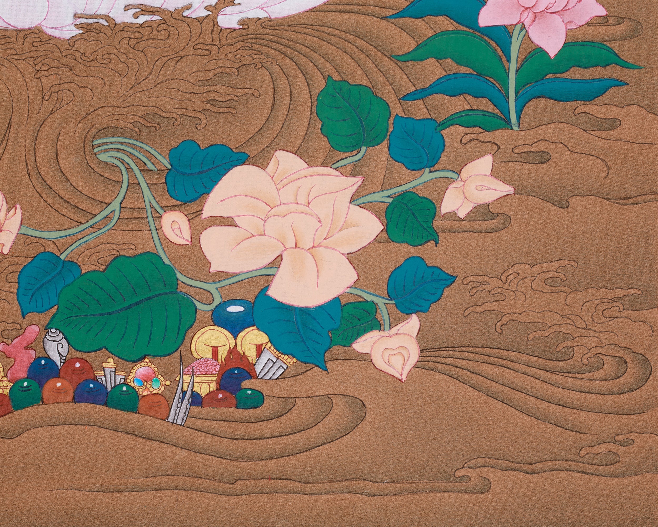 Manjushri Spiritual Thangka | The Divine Symbol of Wisdom and Enlightenment