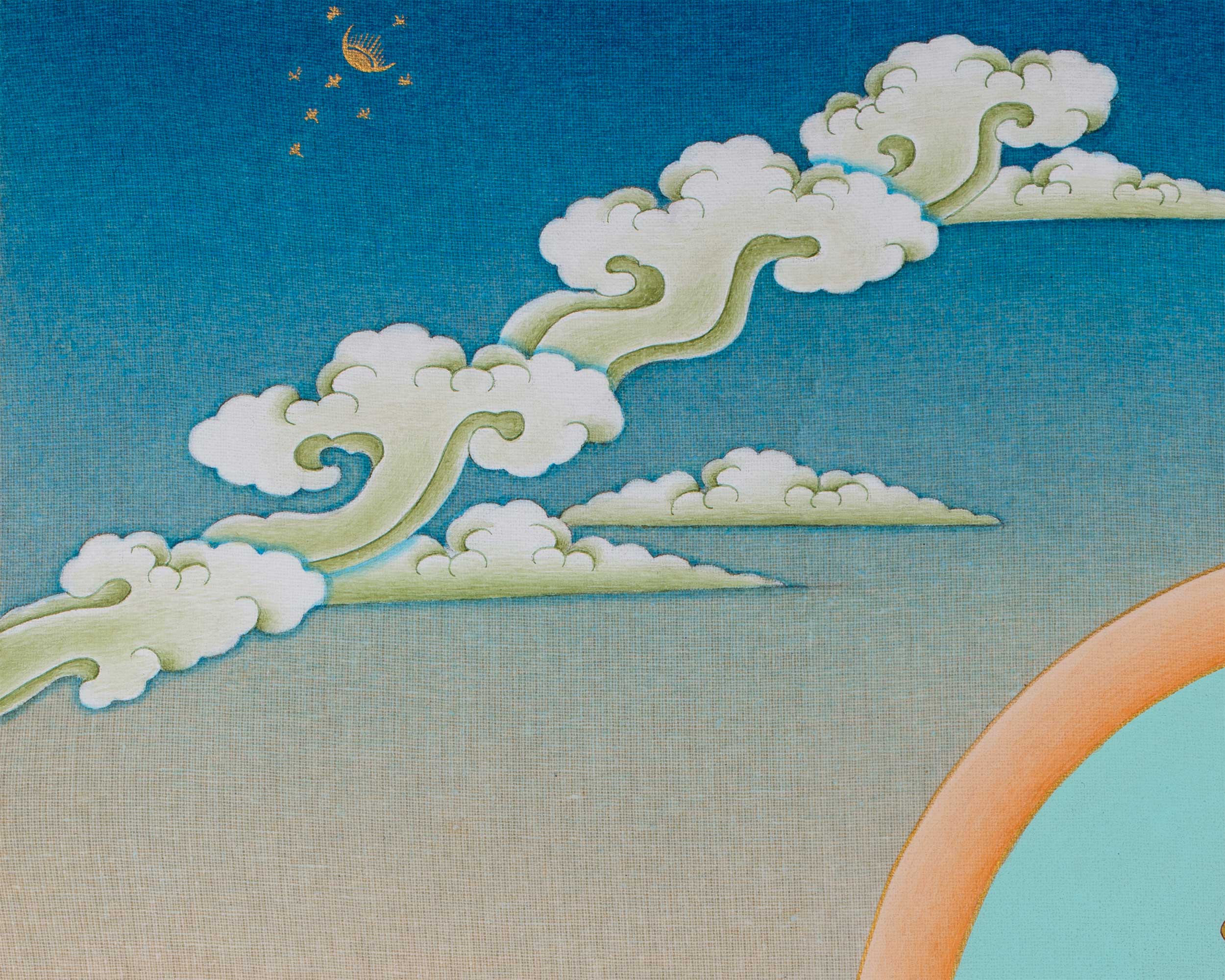 Yeshe Tsogyal Dakini Art Print | The Mother of Tibetan Buddhism | Divine Feminine Energy