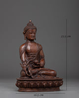Handcrafted Sculpture of Medicine Buddha