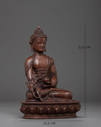 Handcrafted Sculpture of Medicine Buddha