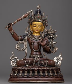 manjushri-sculpture-for-decor