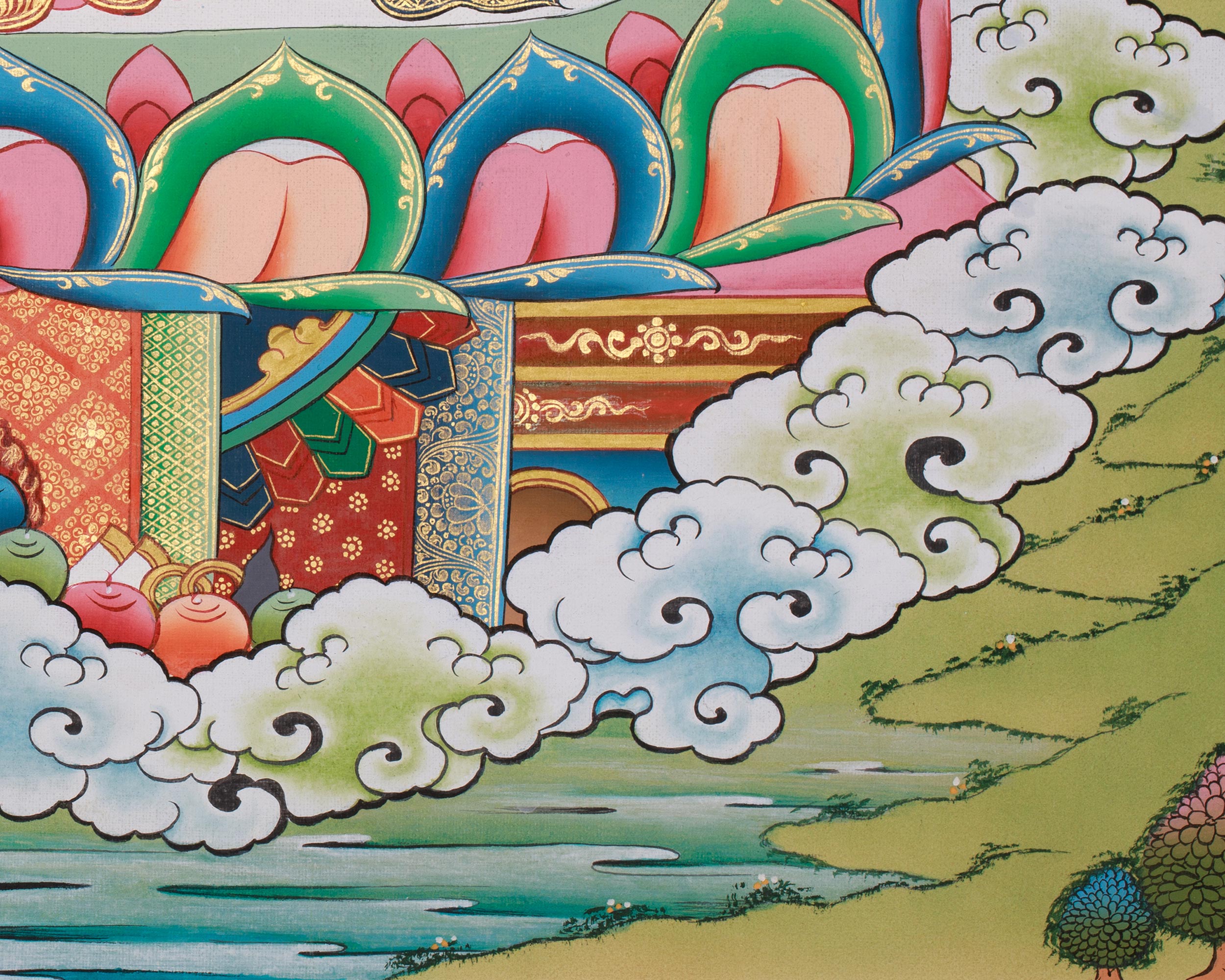 Vajrasattva Tibetan Artwork | The Ultimate State of Spiritual Purity | Diamond Being