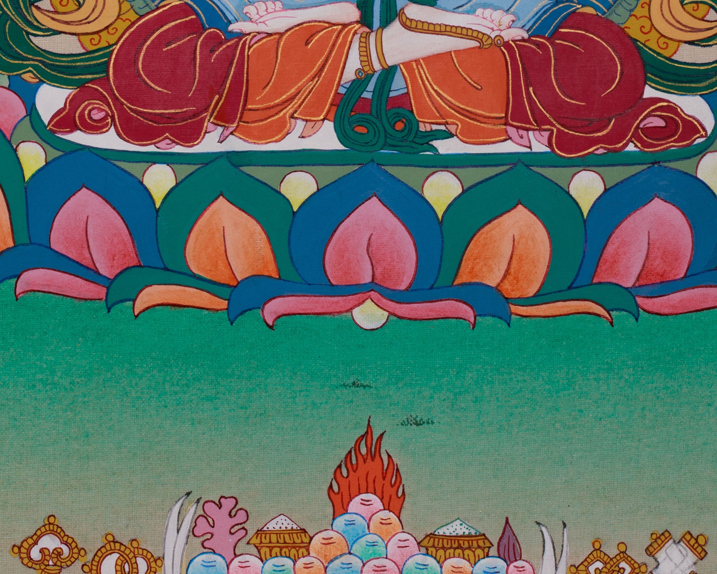 Chenrezig Compassion Bodhisattva | A Sacred Depiction of Infinite Mercy