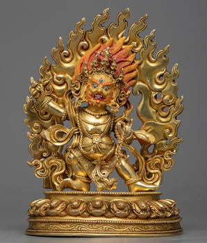 vajrapani bodhisattva copper sculpture