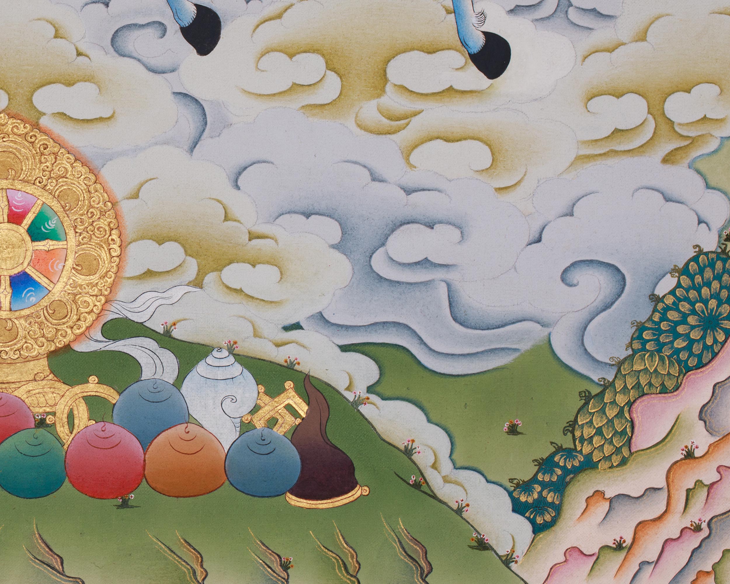Achi Chokyi Drolma Art | Dharma Protector | Divine Thangka