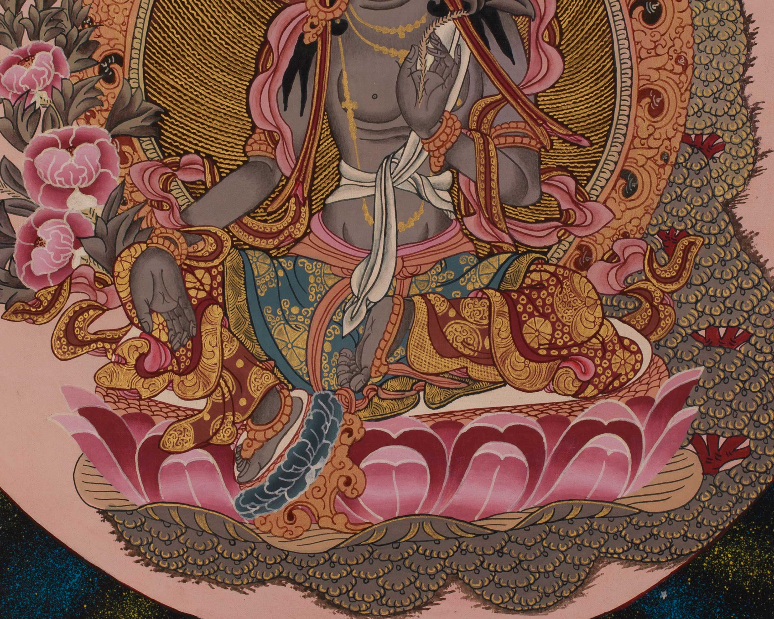 Green Tara Tibetan Art | Female Tara | Mother of All Buddhas