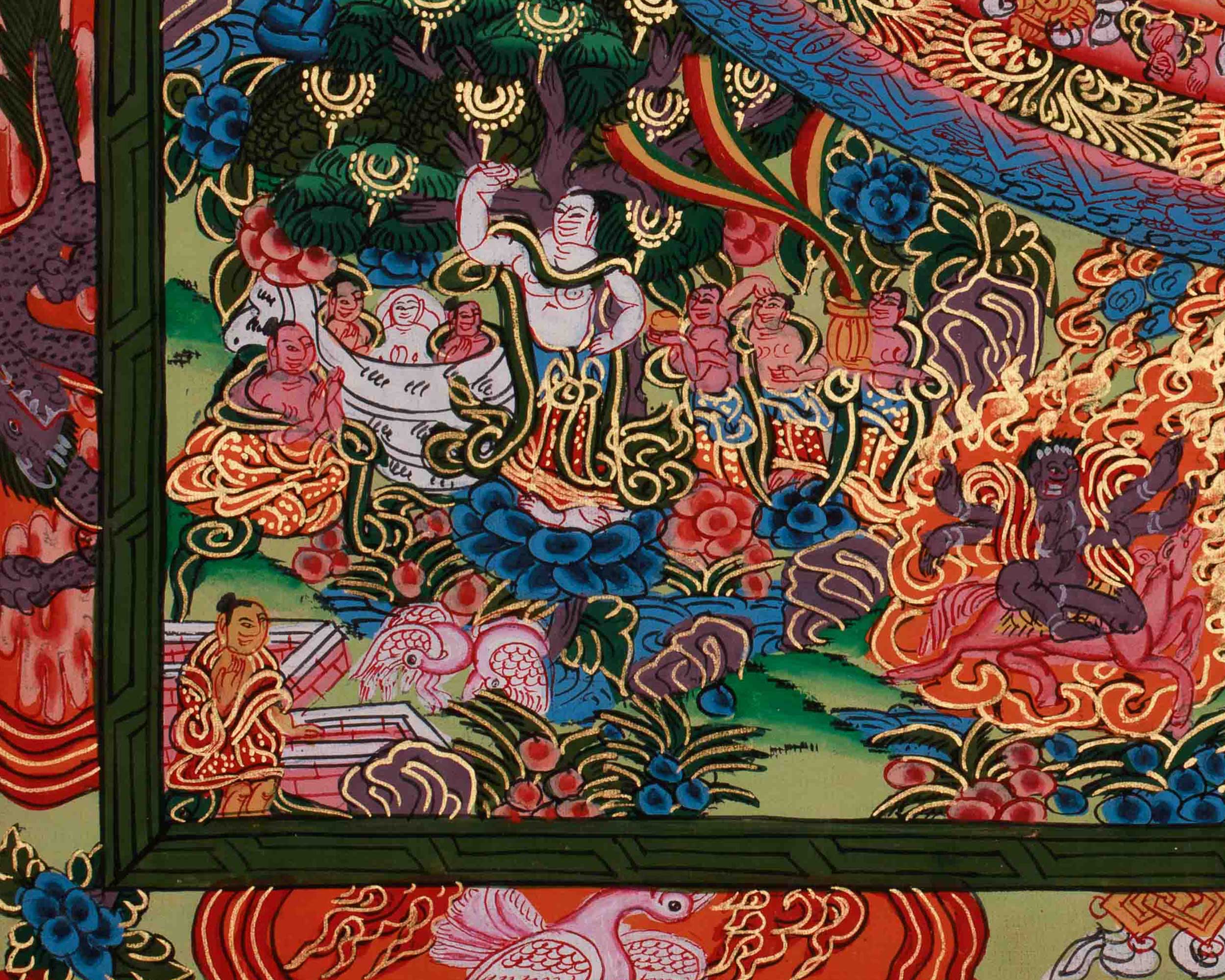 Hand-Painted Mandala Artwork | Representing Wisdom, Harmony, and Enlightenment
