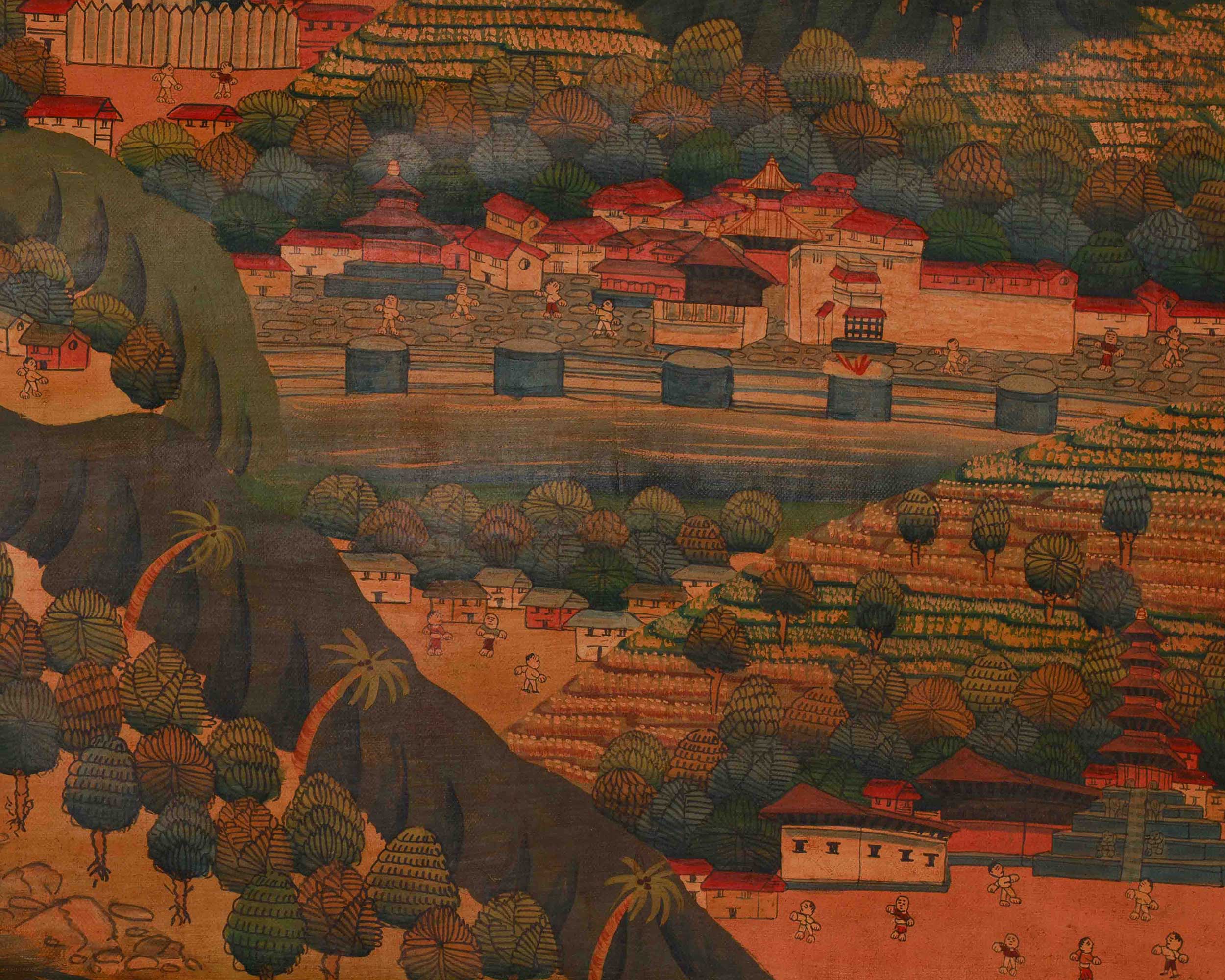 Thangka Of Kathmandu Valley | Traditional Buddhist Art | A Timeless Representation of Himalayan Buddhist Culture
