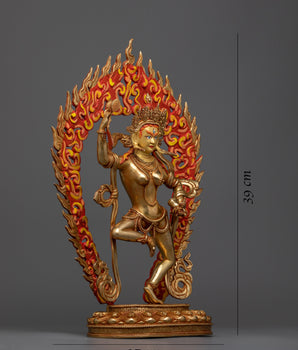 Machig Labdron Gold Statue
