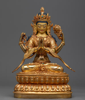Lokesvara Buddha Statue