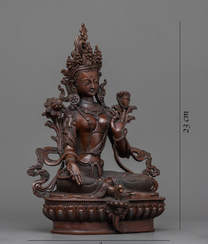 statue for green-tara-day