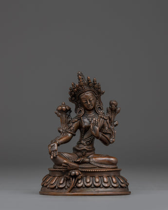 tibetan-shyama-tara-statue