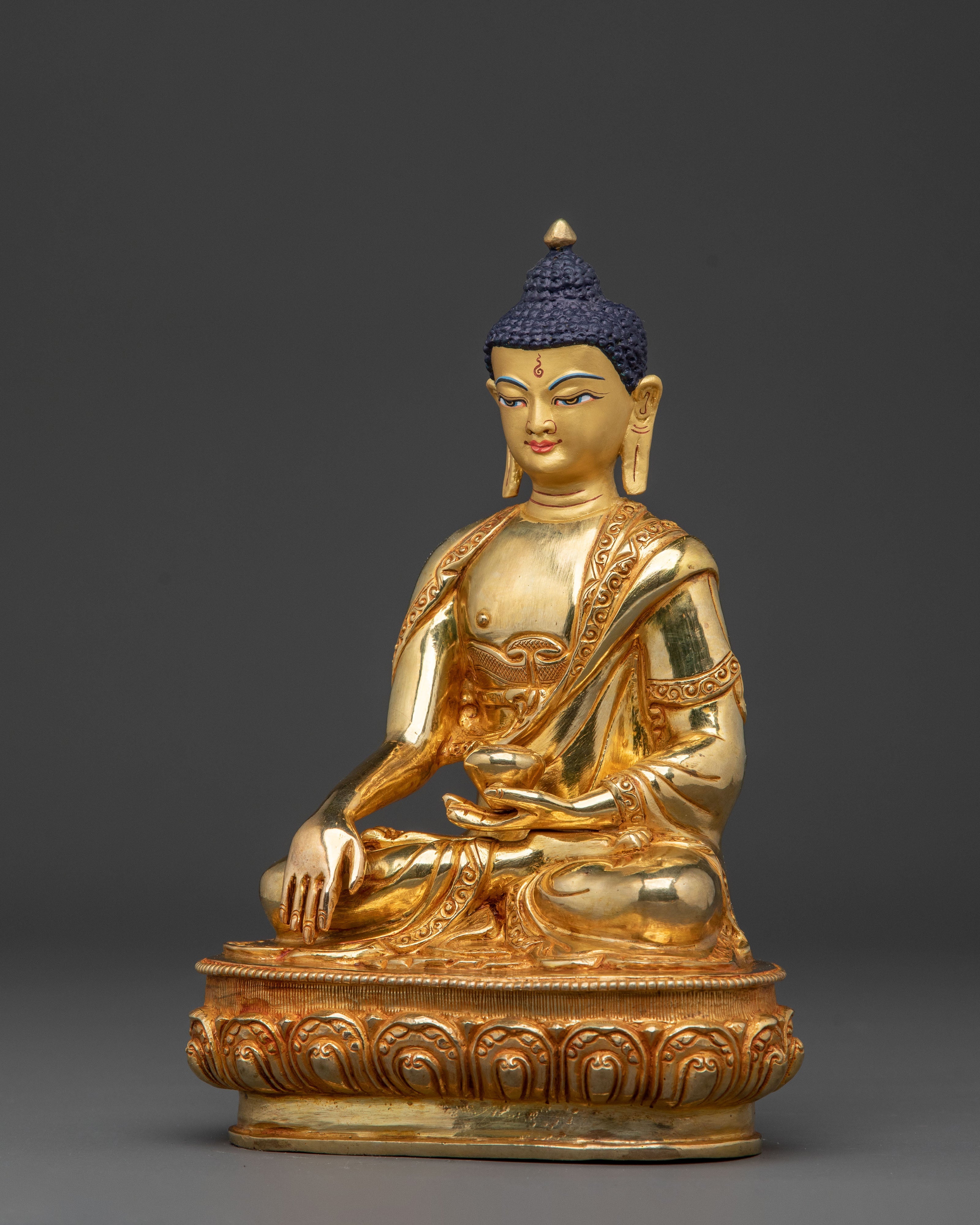 Shakyamuni Buddha Golden Statue | Spiritual Decor