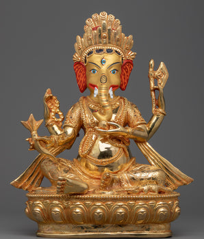 ganesha tibetan statue 