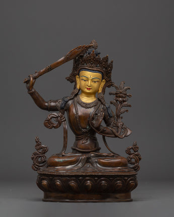 religious-statue-of-manjushri