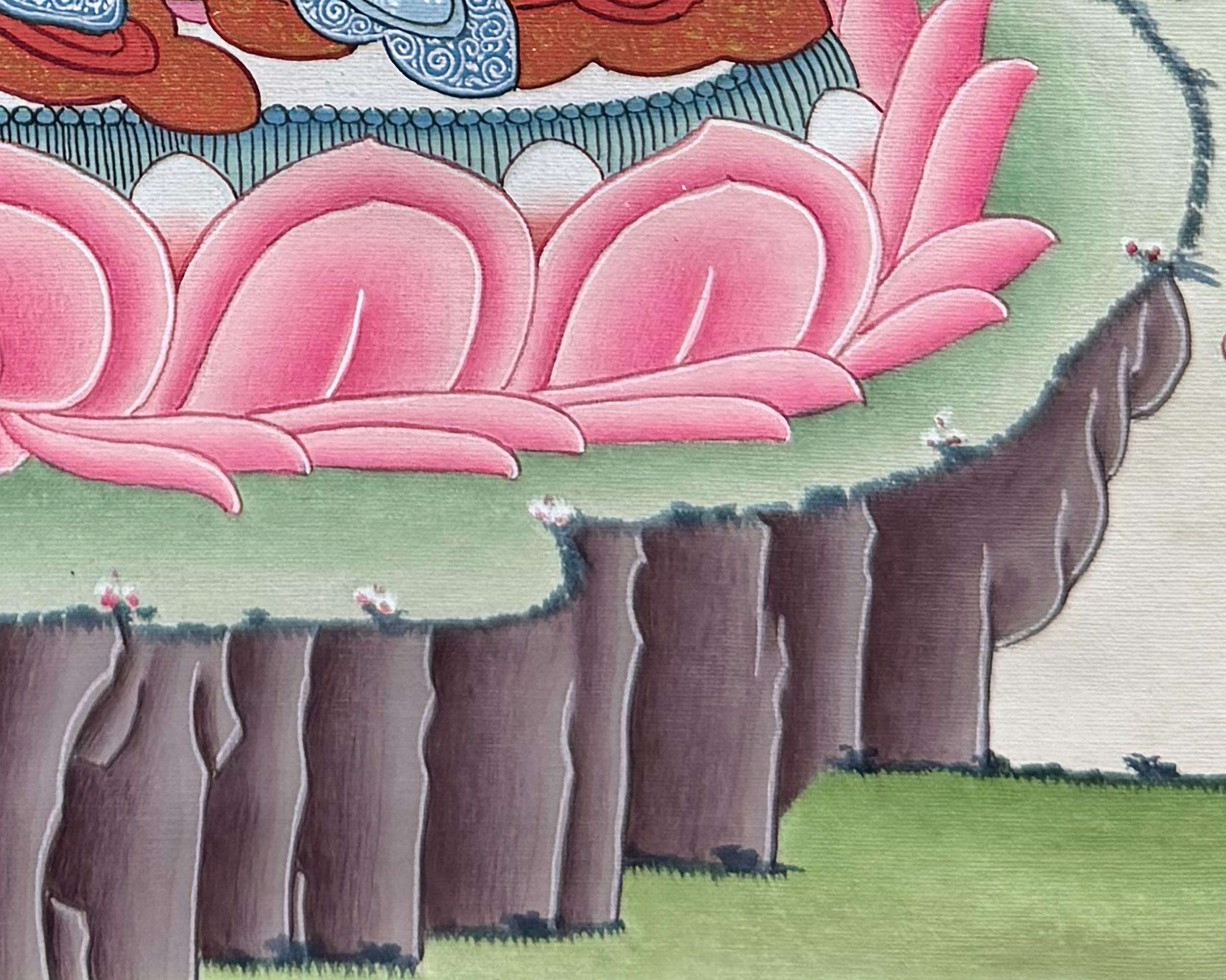 Sita Tara Thangka With Brocade | The Embodiment of Compassion and Longevity