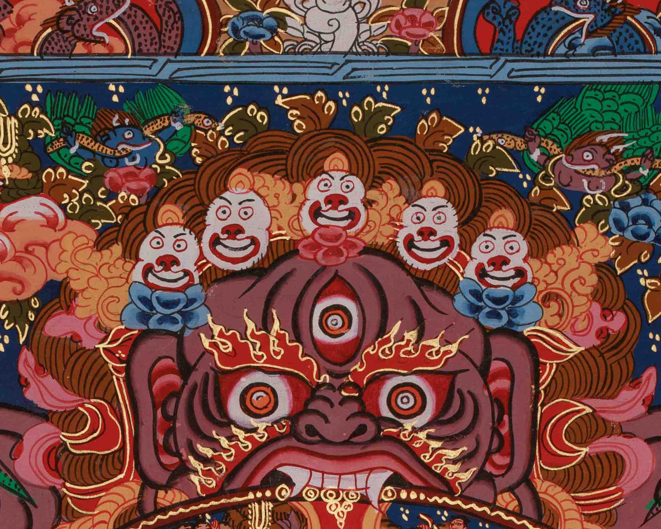 Tibetan Wheel of Life Artwork | Teaching Samsara and the Path to Freedom