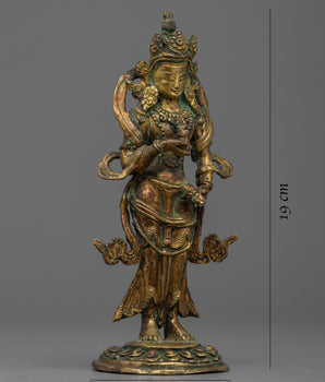 Vajrasattva Standing Sculpture | Connect with Purification Practices