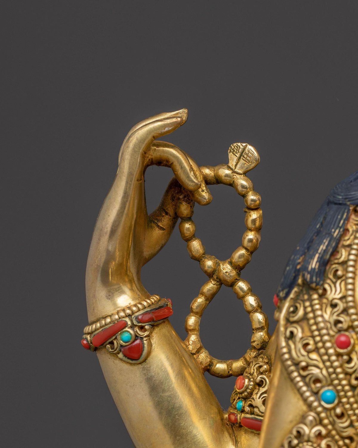 Chenrezig Compassion Deity Sculpture | Tibetan Buddhist Statue