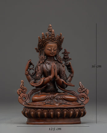 Chenrezig Compassion Deity Sculpture 
