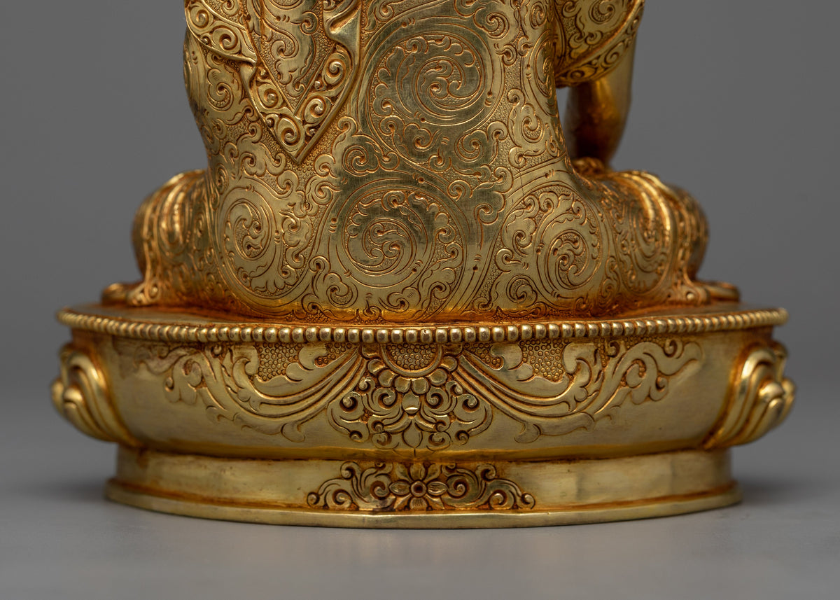 Three main Buddha Statue Set | Shakyamuni, Bhaisajyaguru, Amitabha Buddha Set Sculpture