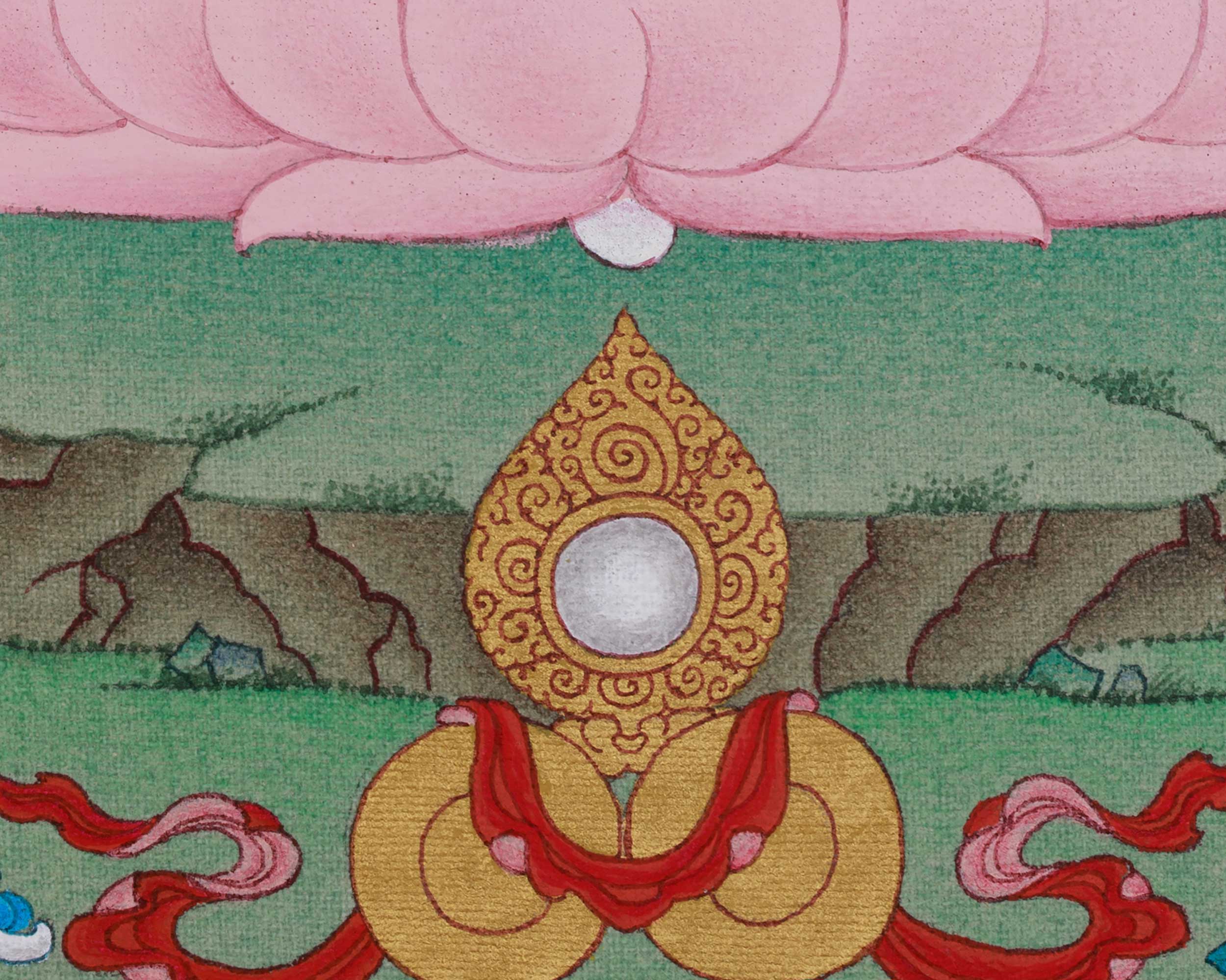 Shakyamuni Buddha Spiritual Thangka | Path to Awakening