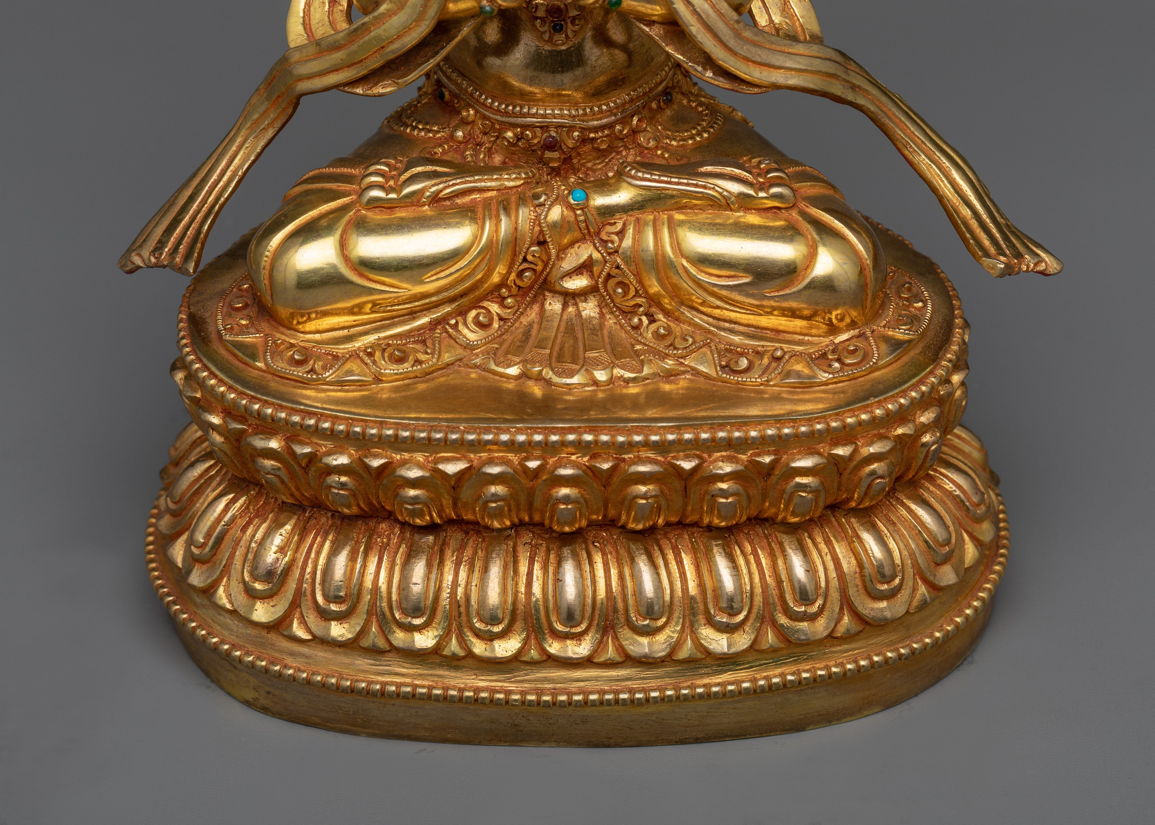 Embrace Compassion with the Lokesvara Buddha Statue | Traditional Buddhist Chenrezig Sculpture